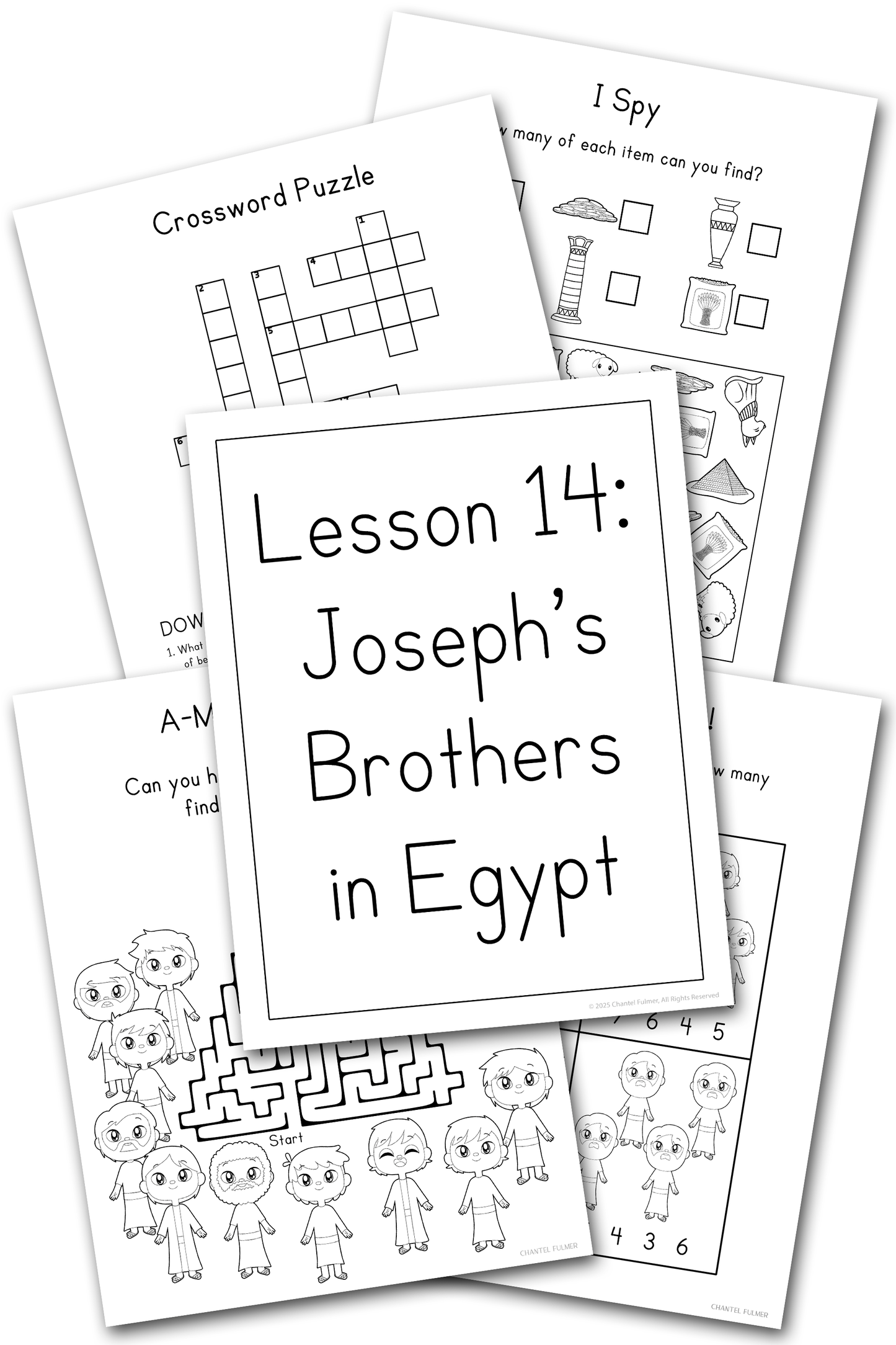 SS Lesson 14 - Joseph's Brothers in Egypt