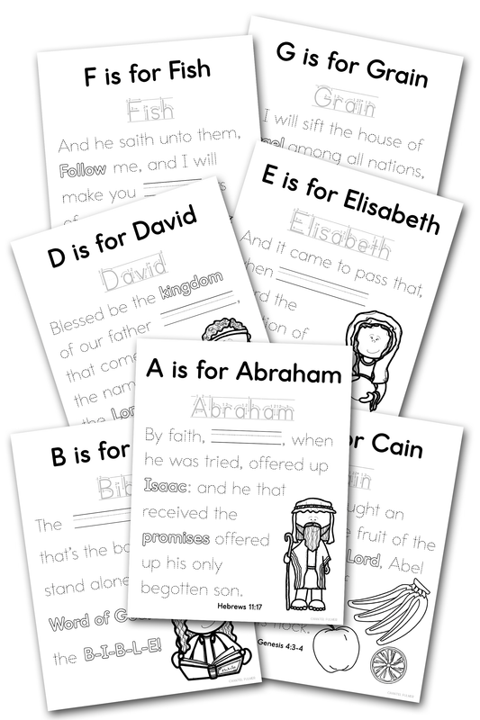 Scripture Handwriting Practice Sheets Right Hand Version