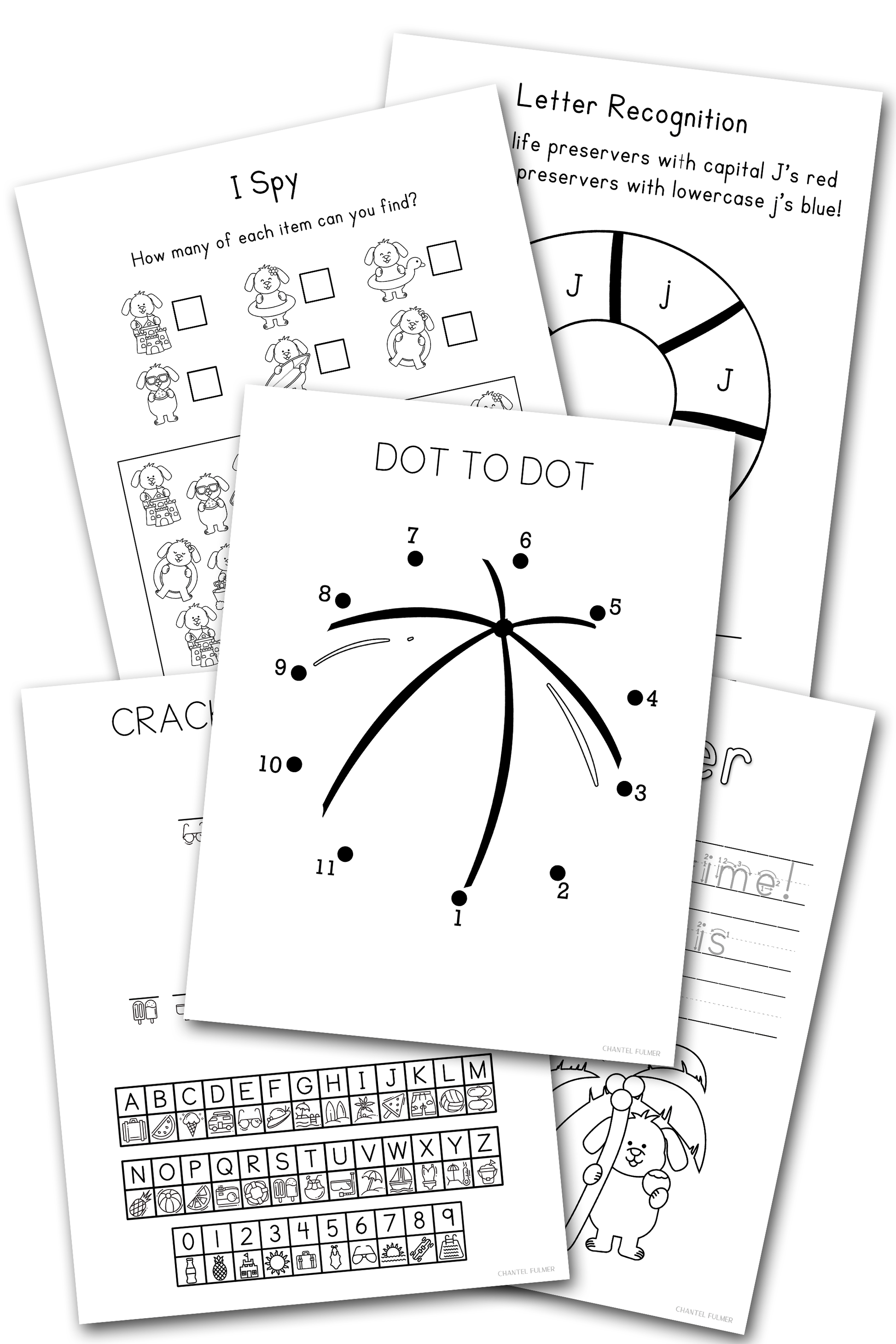 Printable Summer Activity Book for Children