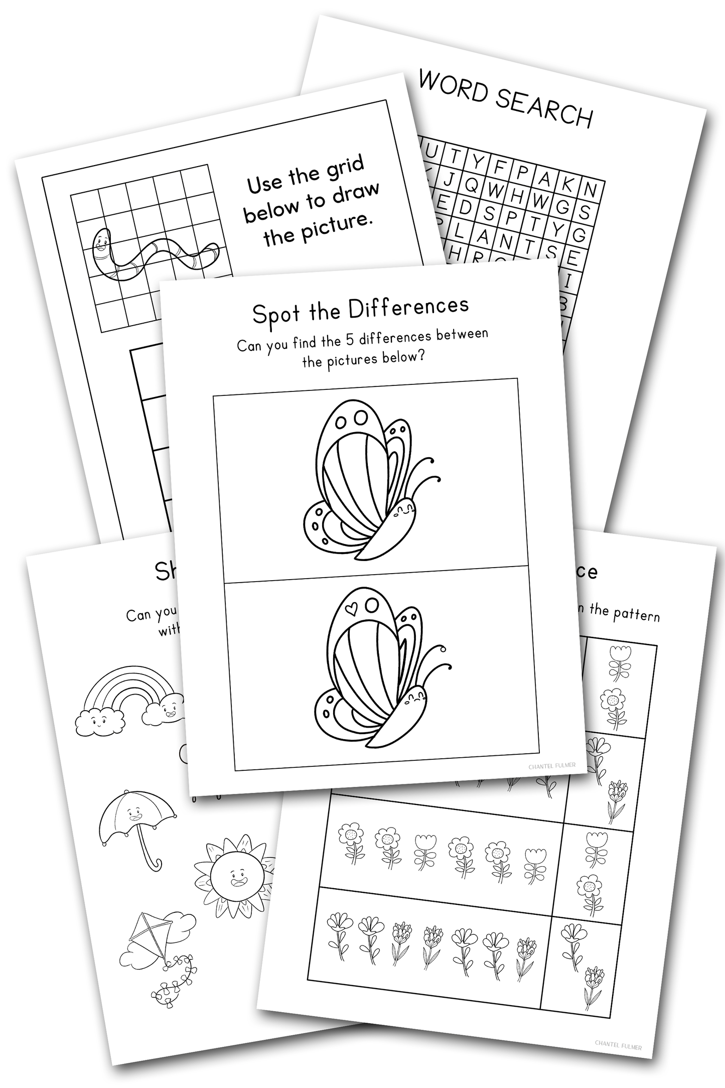 Spring Activity Book with Solutions